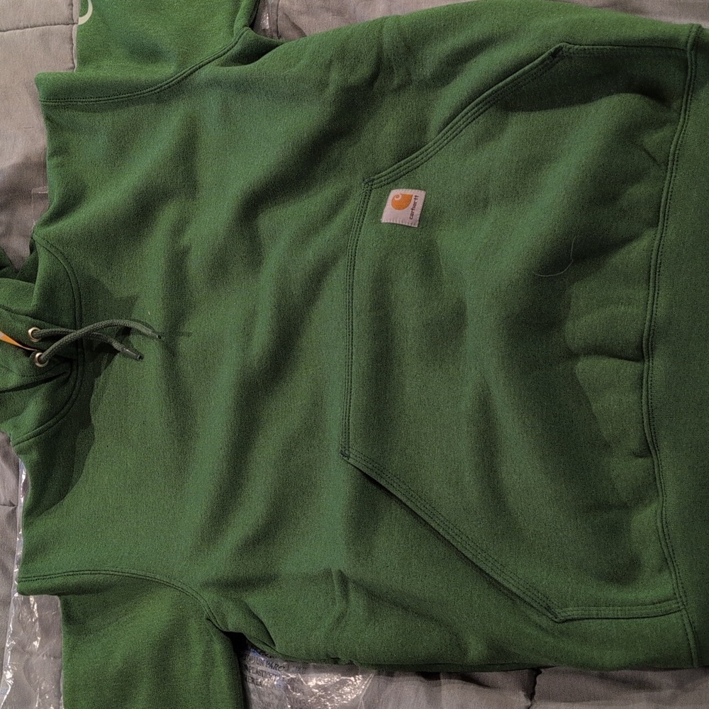 Carhartt Forest Green Pullover Hoodie